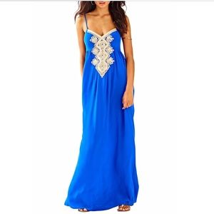 Lilly Pulitzer Silk Maxi Dress